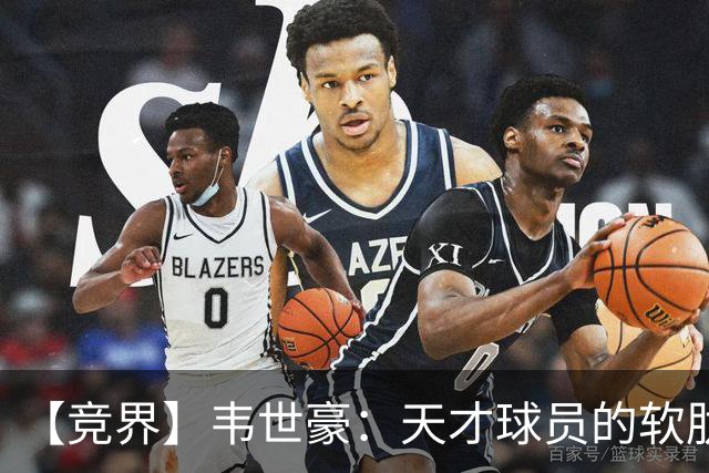 【竞界】韦世豪：天才球员的软肋 洪七公效应的外溢